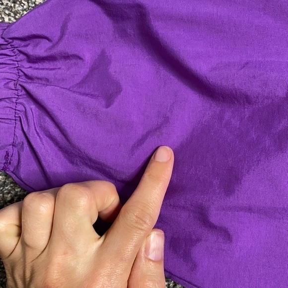 Vintage Columbia Purple Anorak Pullover Hooded Jacket Medium - Picture 13 of 14